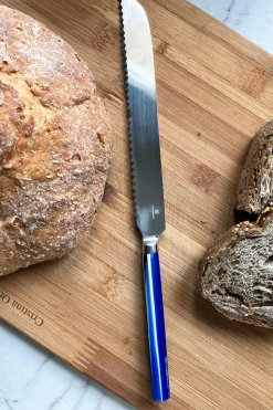 Cuchillo De Pan Con Mango De Resina De Colores