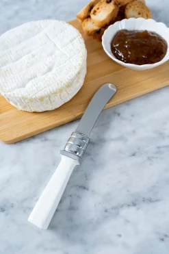 Cuchillo Foie/Mantequilla Con Mango Cuadrado Blanco