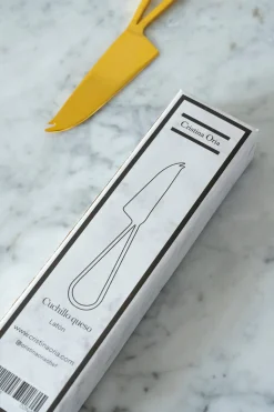 Cuchillo Queso Dorado Cristina Oria
