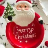 Cuenco Con Diseño De Papá Noel "Merry Christmas"