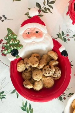 Cuenco Con Diseño De Papá Noel 