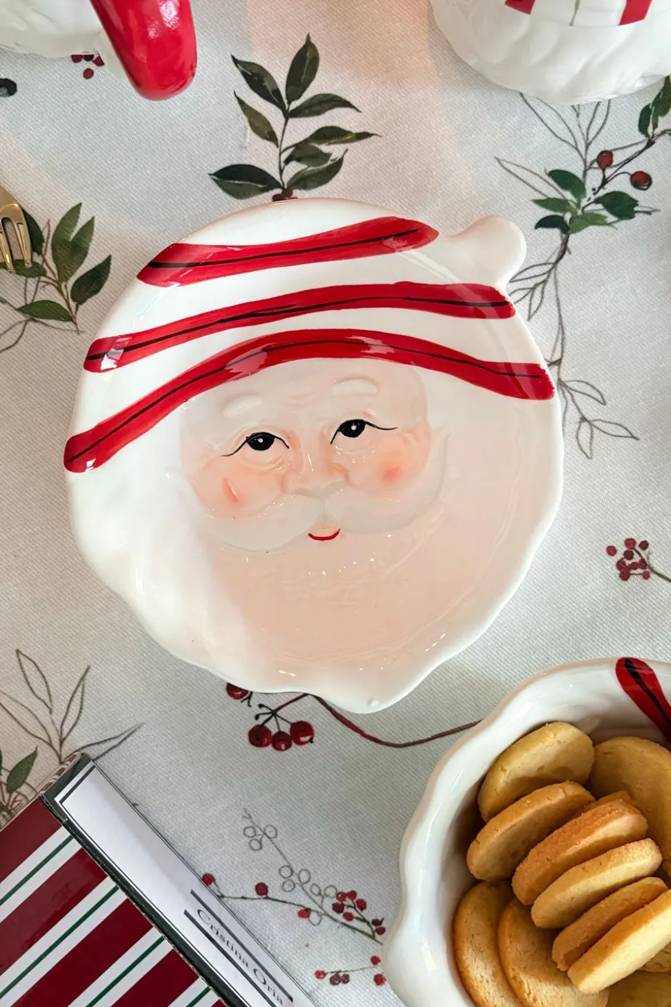 Cuenco Con Diseño De Papá Noel