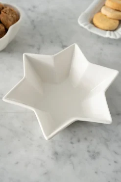 Cuenco De Cerámica Estrella Blanca