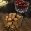Cuenco De Cristal Diseño Espiga