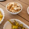 Cuenco De Porcelana Diseño Bolitas