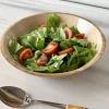 Ensaladera De Madera Crema