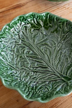 Ensaladera Oval Mediana Hoja De Col