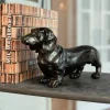 Figura Decorativa Con Diseño De Teckel