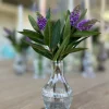 Florero De Cristal Con Diseño Milán Transparente