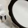 Fuente Oval Negra Cristina Oria