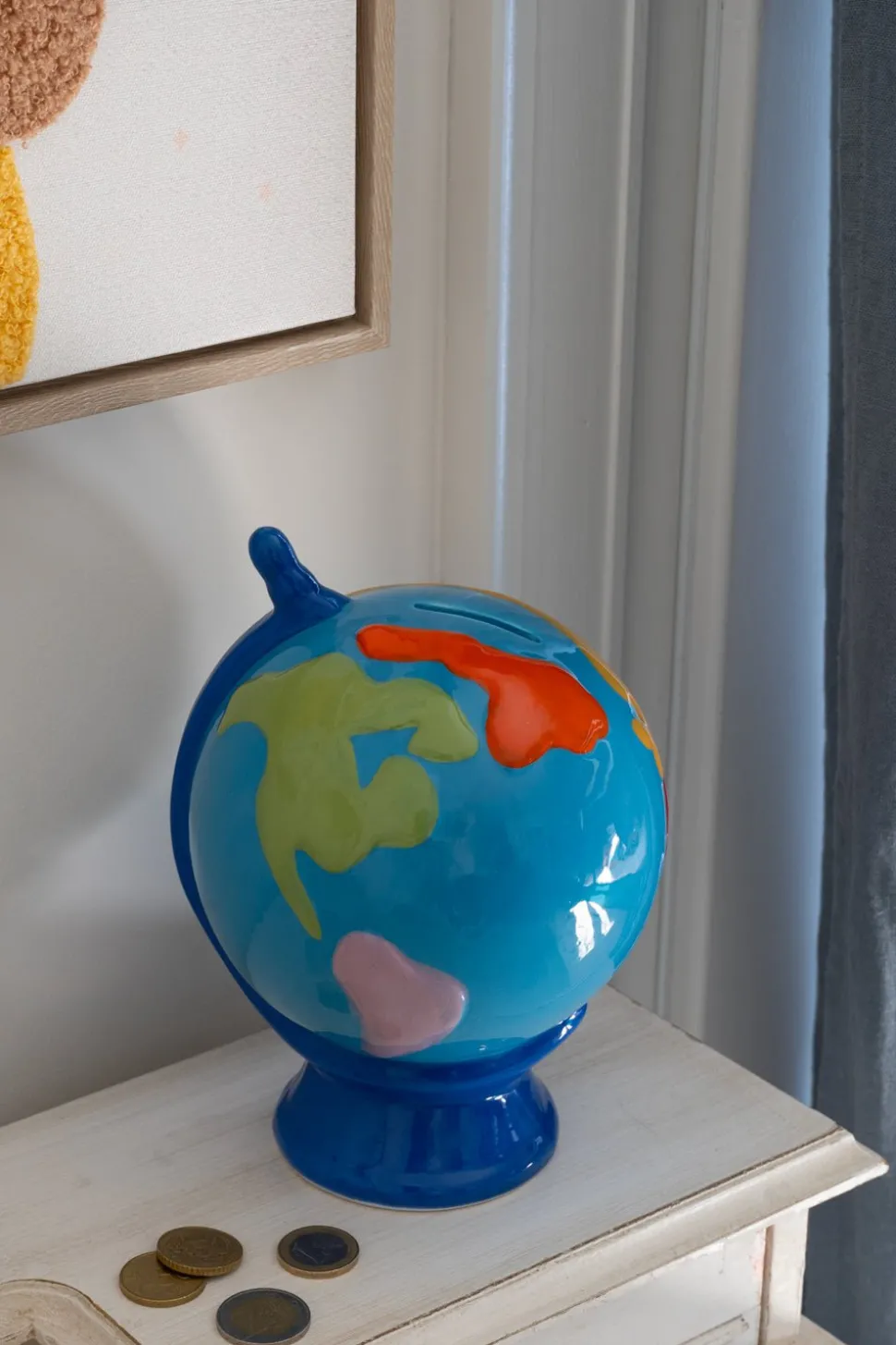 Hucha Diseño Globo Terráqueo