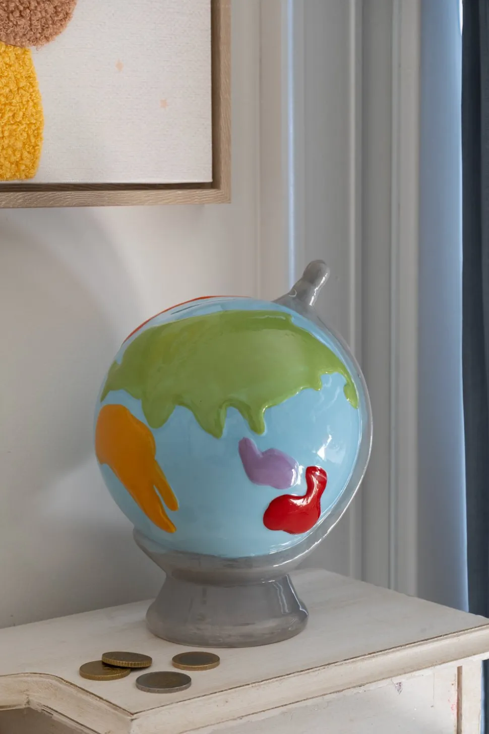 Hucha Diseño Globo Terráqueo