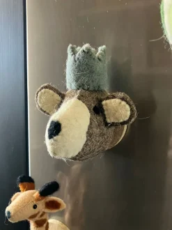 Imán Con Diseño De Cabeza De Animal