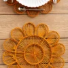 Individual Diseño Lila Mostaza