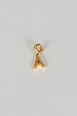 Iniciales Doradas Con Detalle De Estrellas