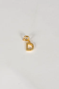 Iniciales Doradas Con Detalle De Estrellas
