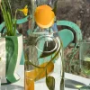 Jarra De Cristal Diseño Limones
