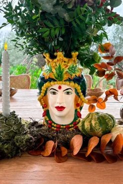 Jarrón Busto Diseño Siciliano