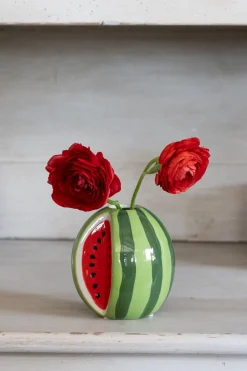 Jarrón Con Diseño De Sandía