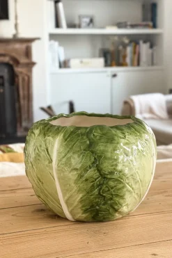 Jarrón Diseño Lechuga Ancho
