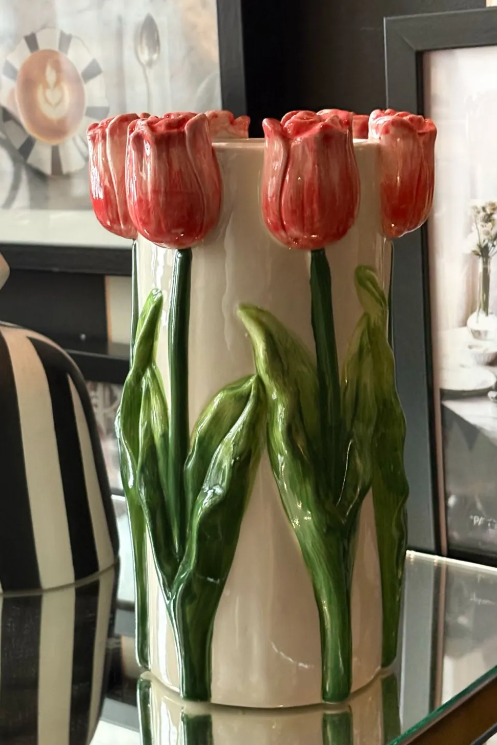 Jarrón Diseño Tulipán