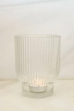 Jarrón Mediano De Cristal Alba