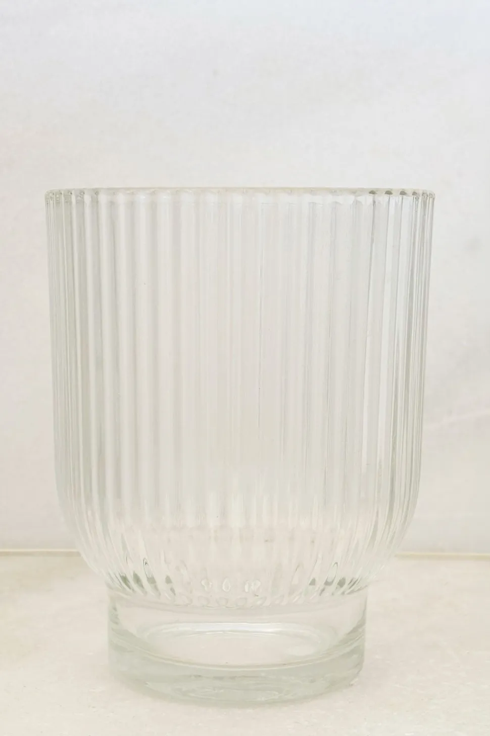 Jarrón Mediano De Cristal Alba