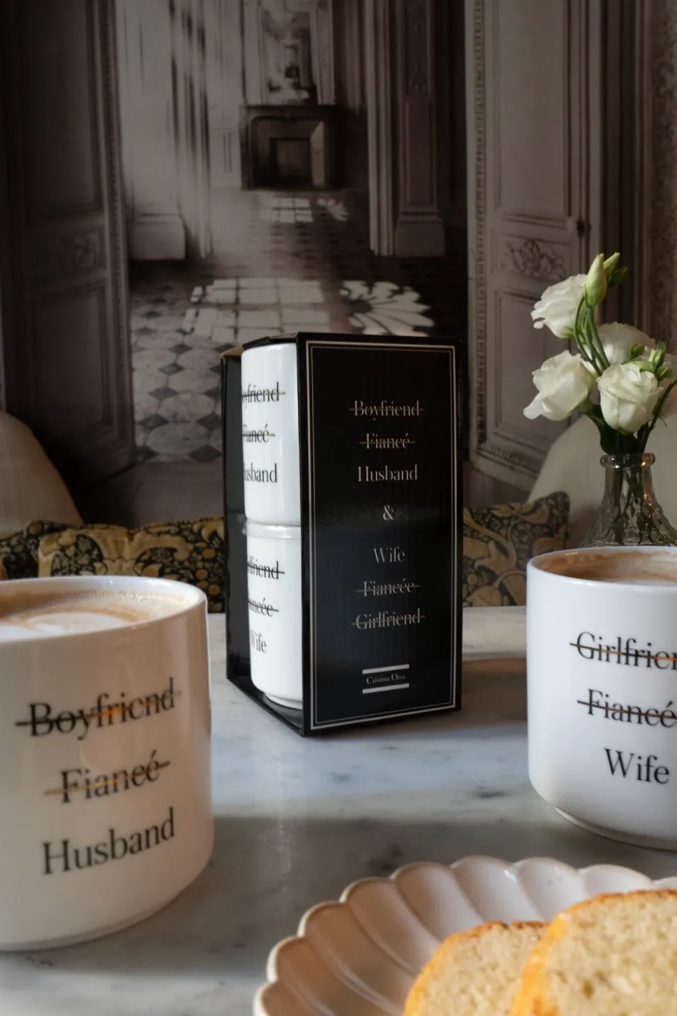 Juego de 2 Tazas Wife & Husband