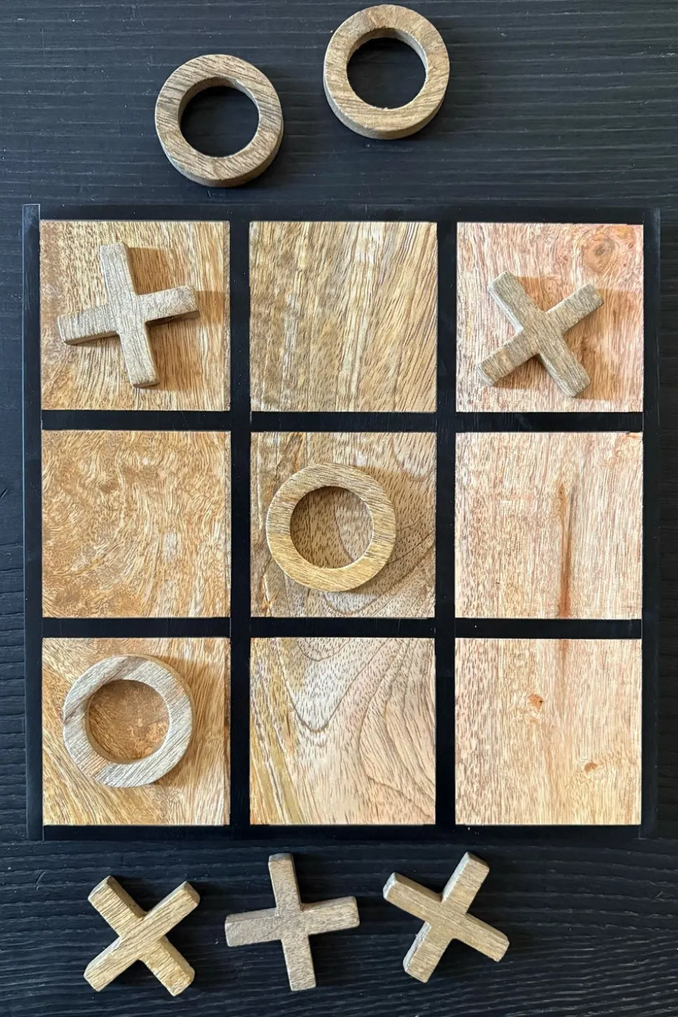 Juego De Madera Tres En Raya