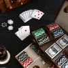 Juego De Póker De Cuero