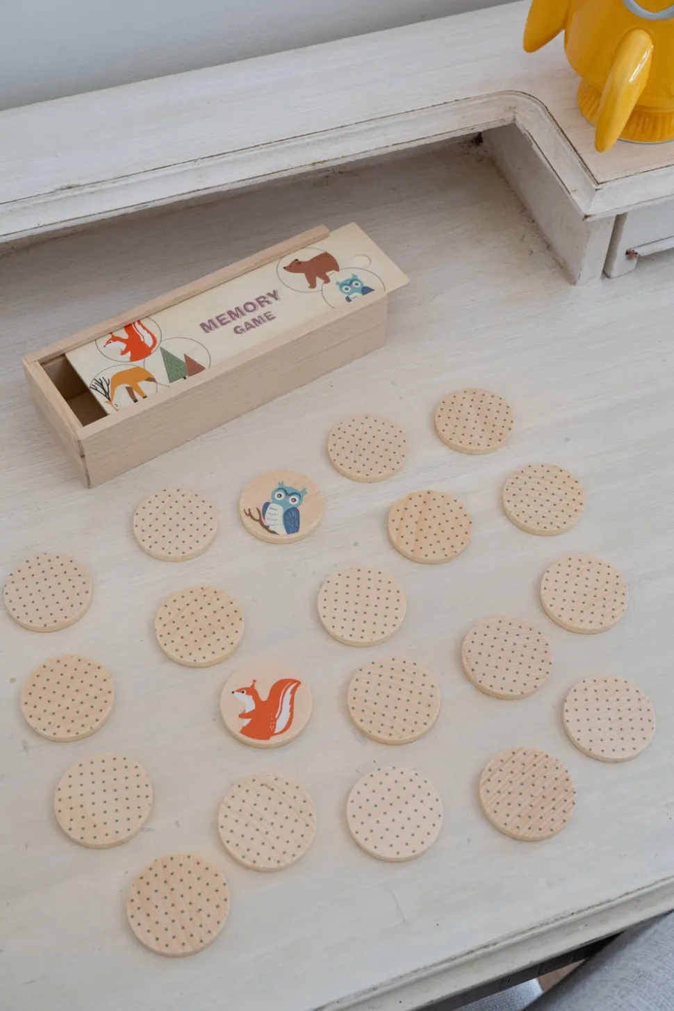 Juego Memory De Madera Para Niños