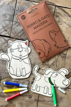 Juguete De Madera Para Colorear