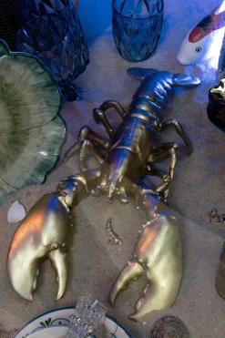 Langosta Dorada De Decoración