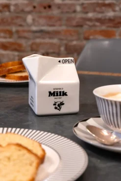 Lechera Brick de Cerámica Blanca CO