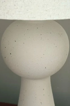 Lámpara De Sobremesa Cerámica Natural