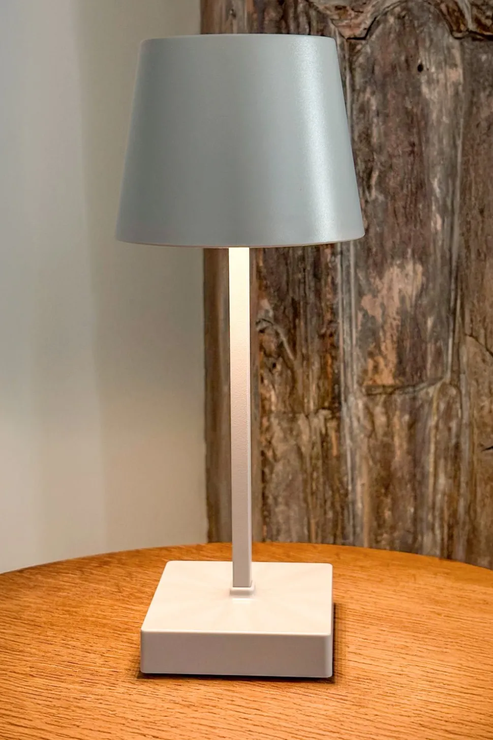 Lámpara Led Táctil Gris