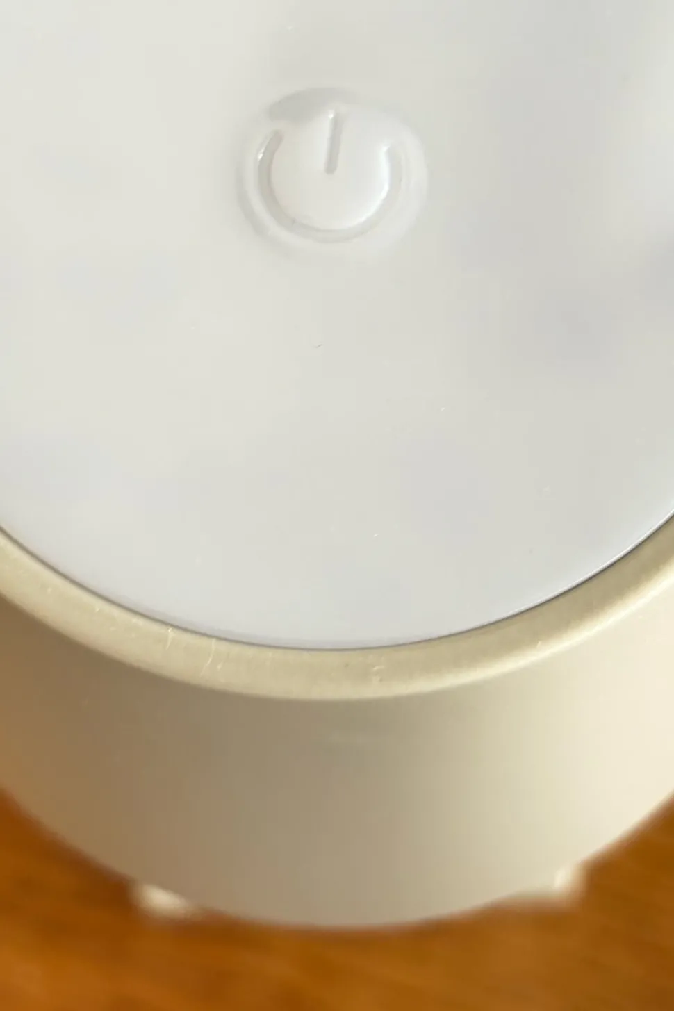 Lámpara Led Táctil Gris