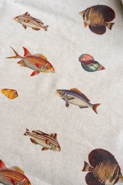 Mantel Antimanchas Con Diseño De Peces