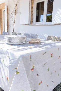 Mantel Antimanchas Con Diseño Hortalizas