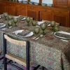 Mantel Flores Verdes