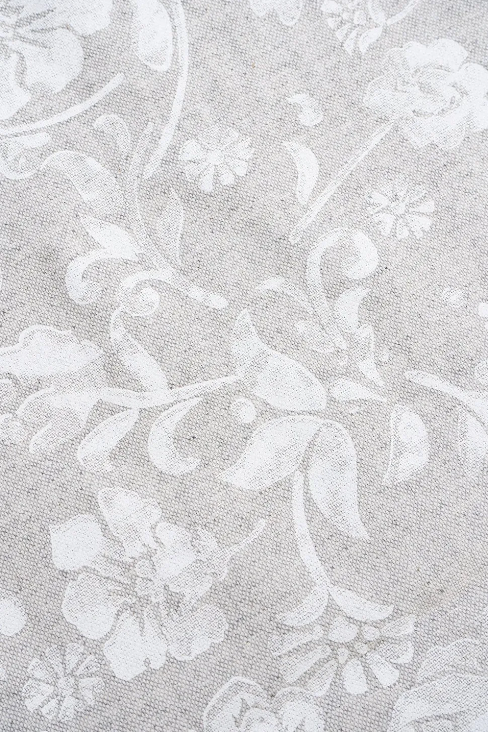 Manteles Antimanchas Con Diseño Flores Blancas