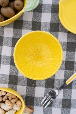 Mini Cuenco De Cerámica Diseño Limón