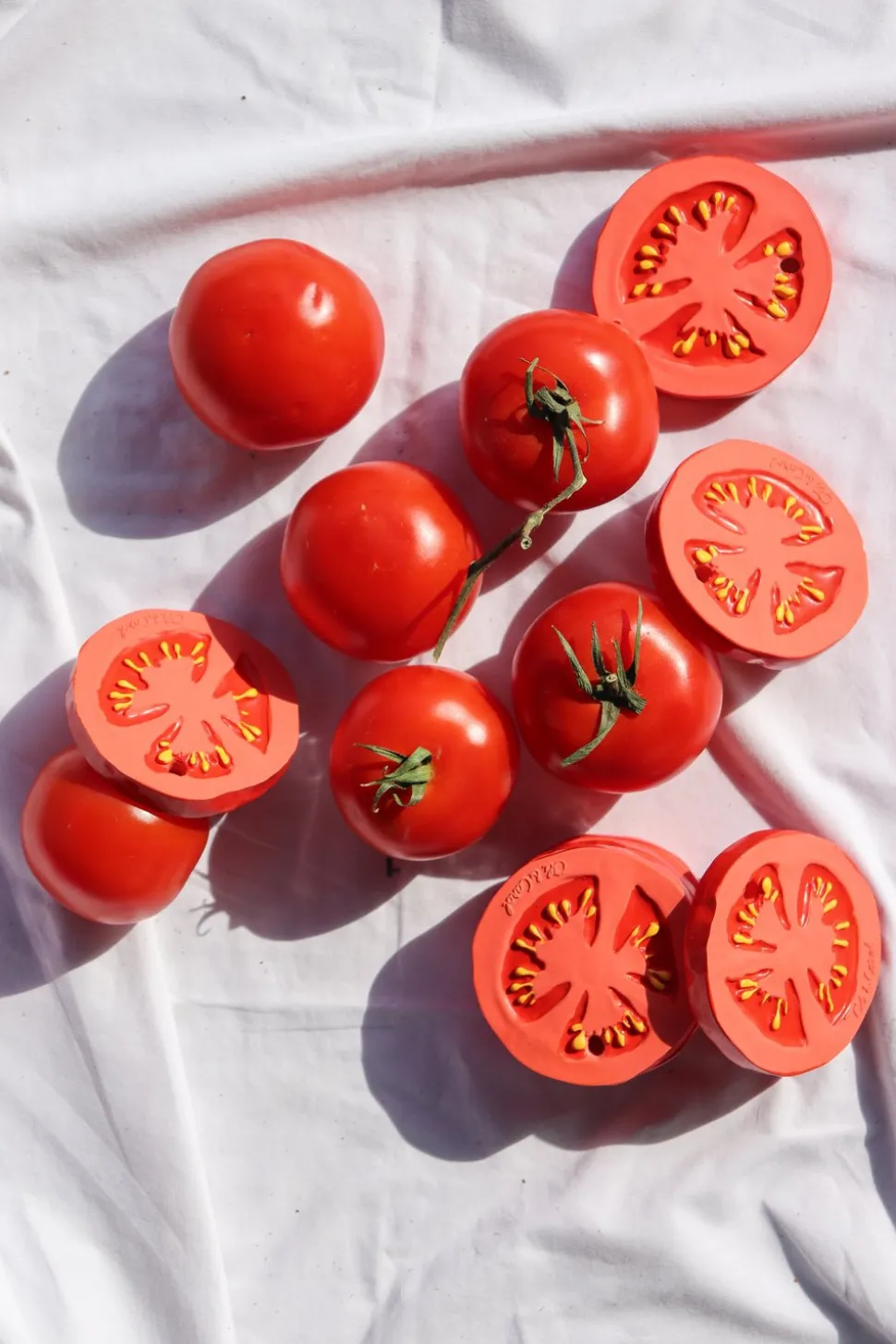 Mordedor Para Bebés Con Diseño De Tomate