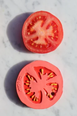 Mordedor Para Bebés Con Diseño De Tomate