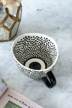 Mug Artesana Puntos Co