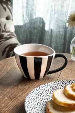 Mug Artesana Rayas Verticales Co