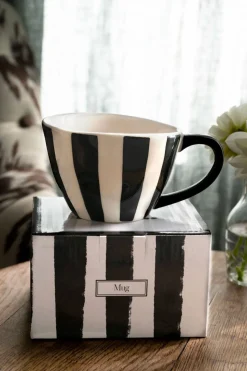 Mug Artesana Rayas Verticales Co