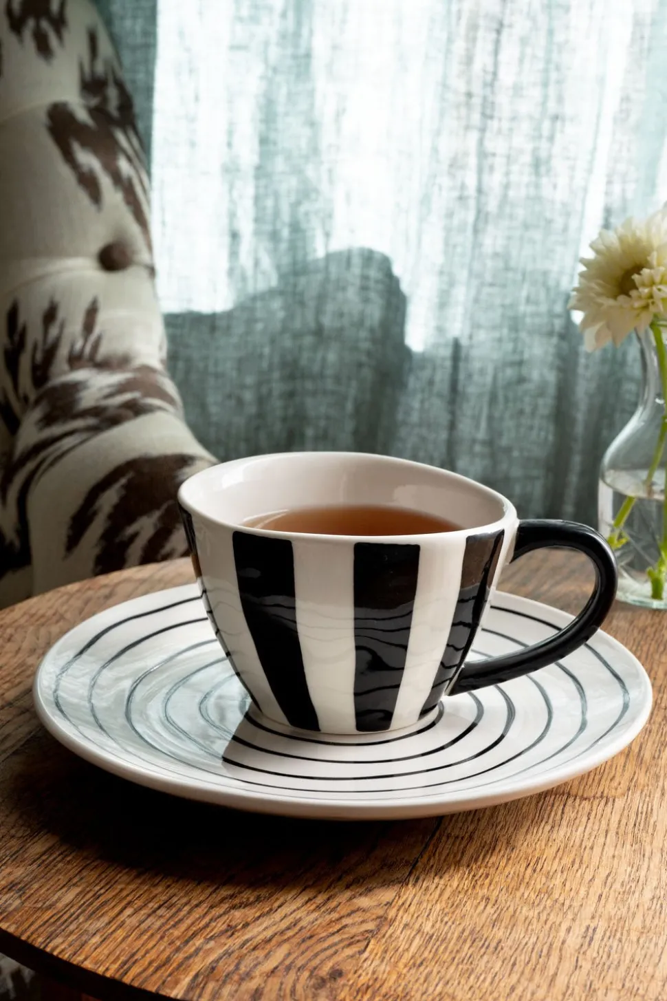 Mug Artesana Rayas Verticales Co