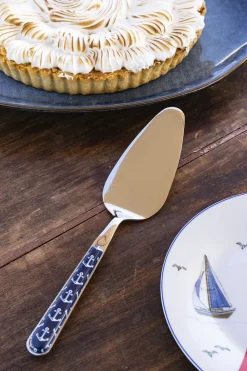 Pala Para Tartas Con Diseño De Anclas