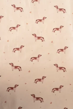 Paño De Cocina De Algodón Con Diseño De Teckel